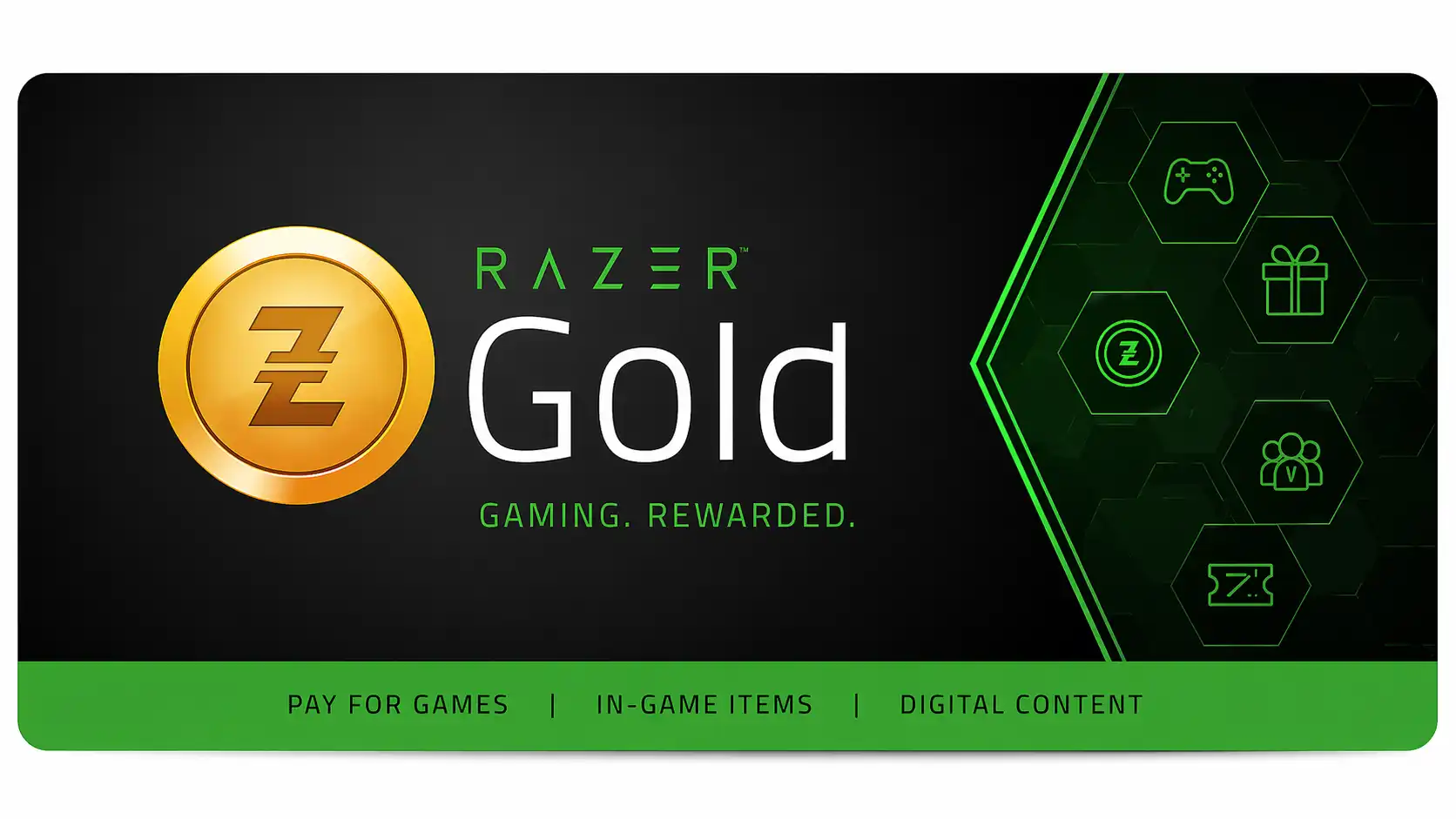 رمز شحن رازِر جولد 10$